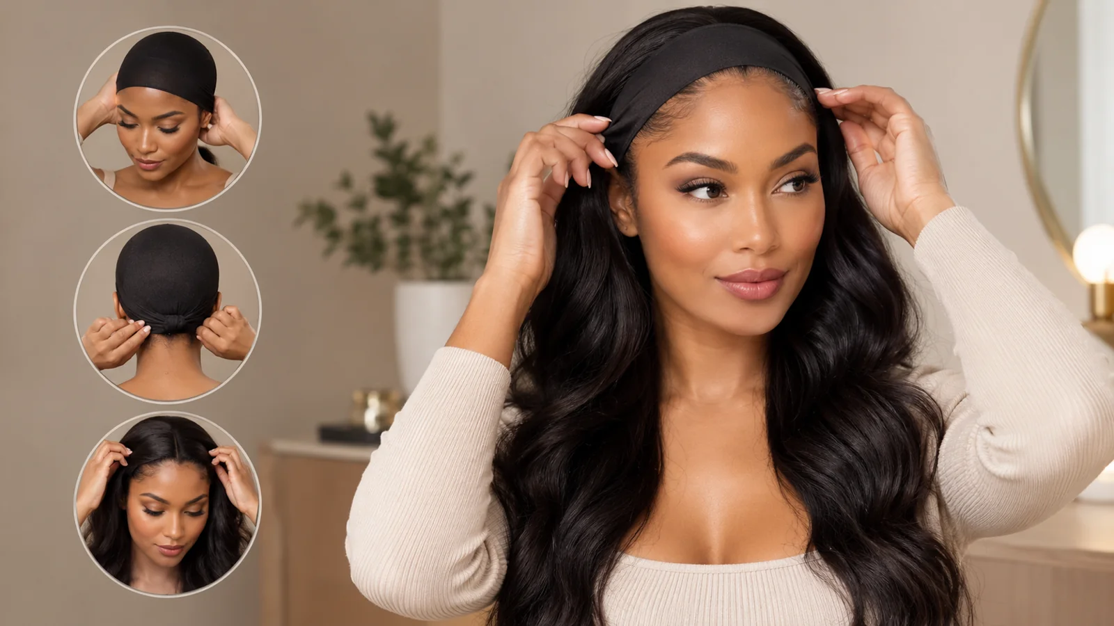 Bonnet perruque : le guide complet pour une pose confortable et invisible
